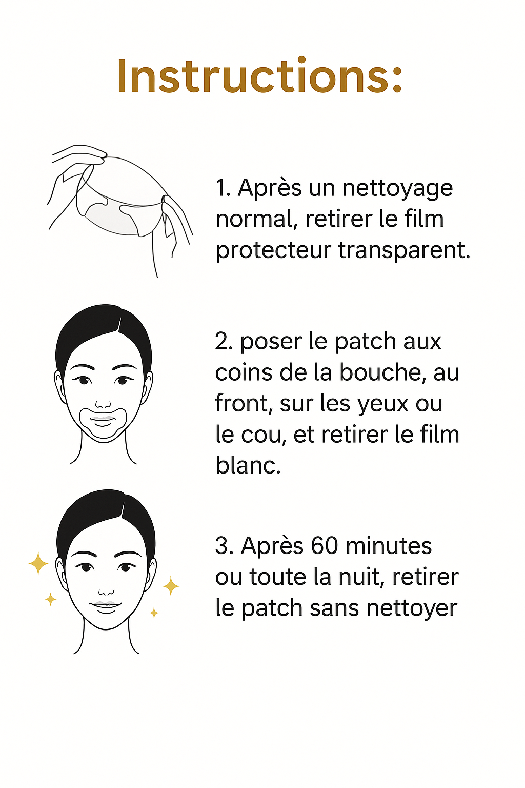 Patchs Microcristallins Anti-Rides 6D